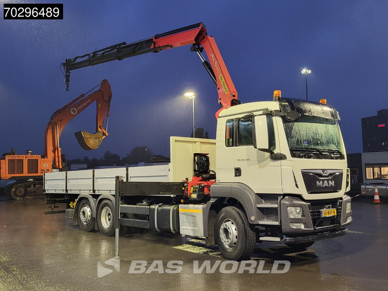 MAN TGS 26.360 TGS 6X2 NL-Truck Palfinger PK17.001 Crane Kran Lift+Steering-Axle Navi Euro 6 Palfinger - Грузовик бортовой/ Платформа, Автоманипулятор: фото 3 MAN TGS 26.360 TGS 6X2 NL-Truck Palfinger PK17.001 Crane Kran Lift+Steering-Axle Navi Euro 6 Palfinger - Грузовик бортовой/ Платформа, Автоманипулятор: фото 3