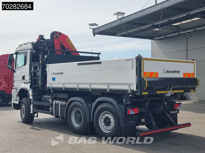 Новый Самосвал, Автоманипулятор MAN TGS 28.520 6X4 Palfinger PK24001 SLD 5 Kran 2-way tipper Retarder Big-Axle Liftachse Euro 6: фото 13
