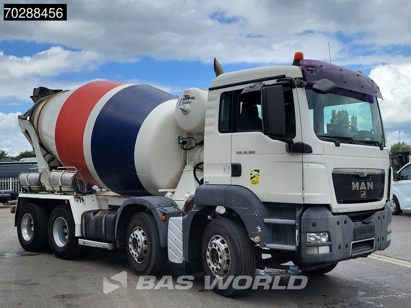 MAN TGS 32.360 8X4 9M3 Schwing Stetter Steel suspension Manual Euro 4 - Автобетоносмеситель: фото 3 MAN TGS 32.360 8X4 9M3 Schwing Stetter Steel suspension Manual Euro 4 - Автобетоносмеситель: фото 3