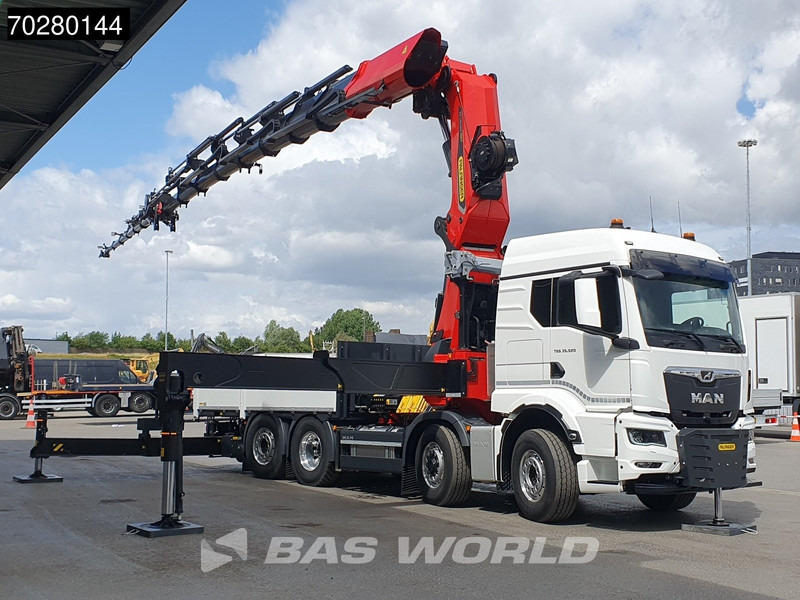 MAN TGS 35.520 8X4 Palfinger PK135.002 TEC 7 Kran Crane Hydrodrive Lift+steering axle Navi LED Euro 6 - Грузовик бортовой/ Платформа, Автоманипулятор: фото 3 MAN TGS 35.520 8X4 Palfinger PK135.002 TEC 7 Kran Crane Hydrodrive Lift+steering axle Navi LED Euro 6 - Грузовик бортовой/ Платформа, Автоманипулятор: фото 3