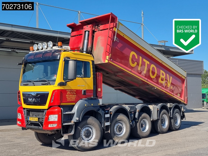 MAN TGS 41.480 10X8 NL-Truck BigAxle 10x8 22m3 Tipper Navi Euro 6 - Самосвал: фото 1 MAN TGS 41.480 10X8 NL-Truck BigAxle 10x8 22m3 Tipper Navi Euro 6 - Самосвал: фото 1