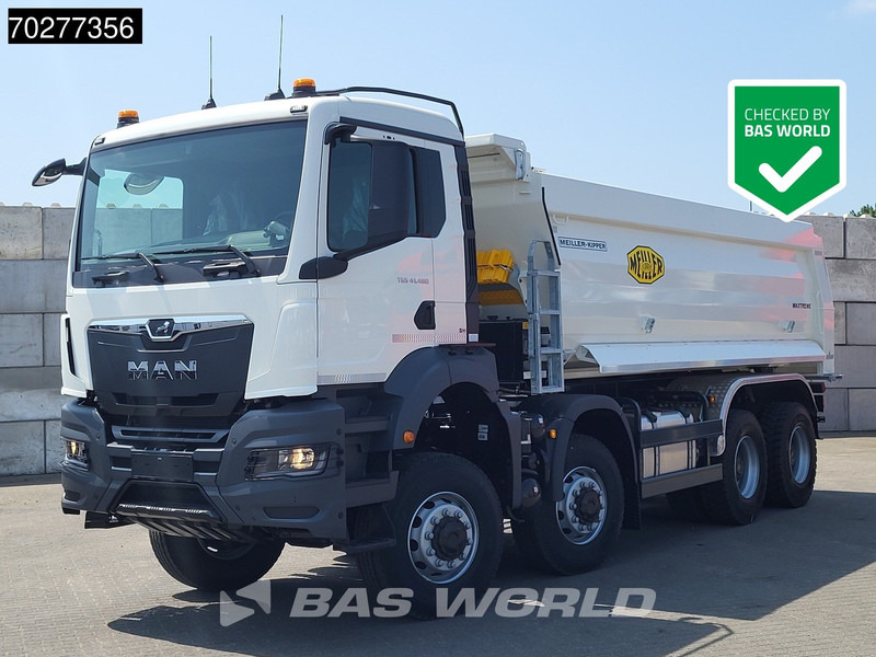 MAN TGS 41.480 8X6 NEW! 19m3 Meiller Tipper Big-Axle Steel suspension Automatic Euro 6 - Самосвал: фото 1 MAN TGS 41.480 8X6 NEW! 19m3 Meiller Tipper Big-Axle Steel suspension Automatic Euro 6 - Самосвал: фото 1