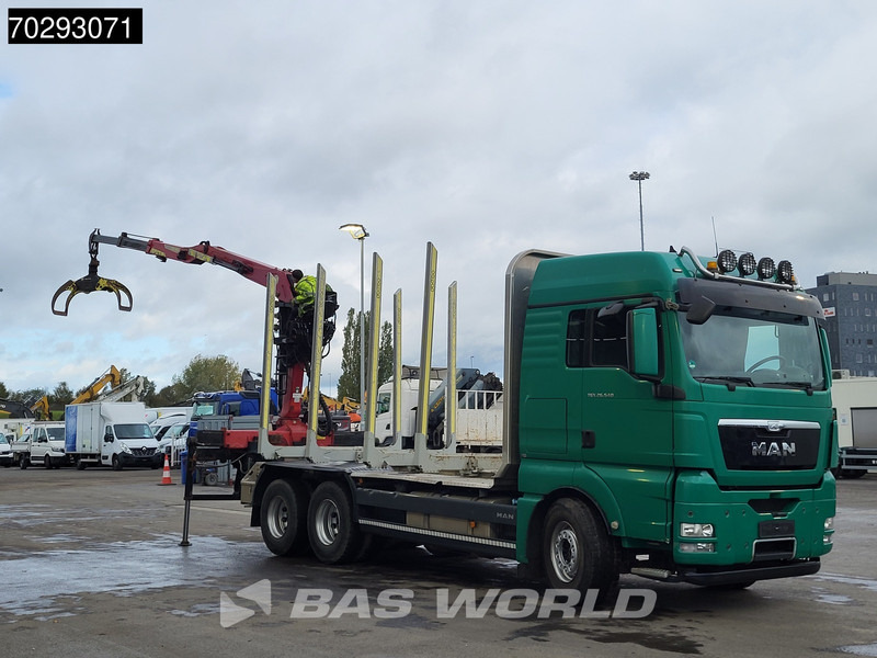 MAN TGX 26.540 6X4 TAJFUN L150Z.96 woodcrane Holztransport Manual Retarder Euro 5 - Лесовоз, Автоманипулятор: фото 3 MAN TGX 26.540 6X4 TAJFUN L150Z.96 woodcrane Holztransport Manual Retarder Euro 5 - Лесовоз, Автоманипулятор: фото 3