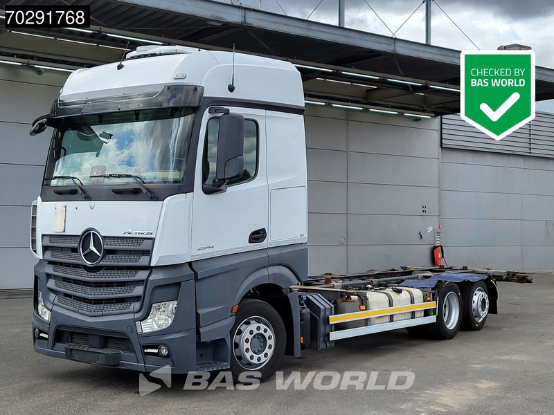 Mercedes-Benz Actros 2542 Actros 6X2 BDF Full air suspension BigSpace Standklima Automatic Euro 6 - Грузовик-контейнеровоз/ Сменный кузов: фото 1 Mercedes-Benz Actros 2542 Actros 6X2 BDF Full air suspension BigSpace Standklima Automatic Euro 6 - Грузовик-контейнеровоз/ Сменный кузов: фото 1
