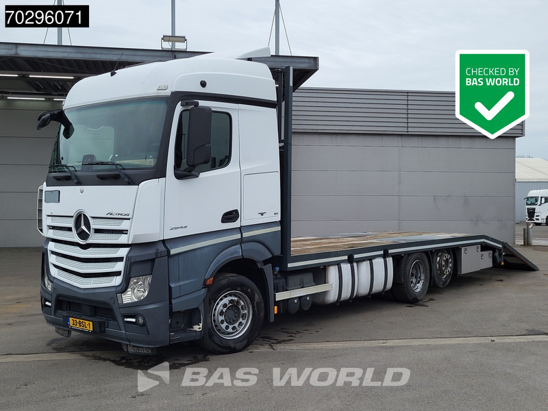 Mercedes-Benz Actros 2543 Actros 6X2 NL-Truck Machine transporter oprijwagen Retarder Lift-Axle ACC Euro 6 - Грузовик бортовой/ Платформа: фото 1 Mercedes-Benz Actros 2543 Actros 6X2 NL-Truck Machine transporter oprijwagen Retarder Lift-Axle ACC Euro 6 - Грузовик бортовой/ Платформа: фото 1