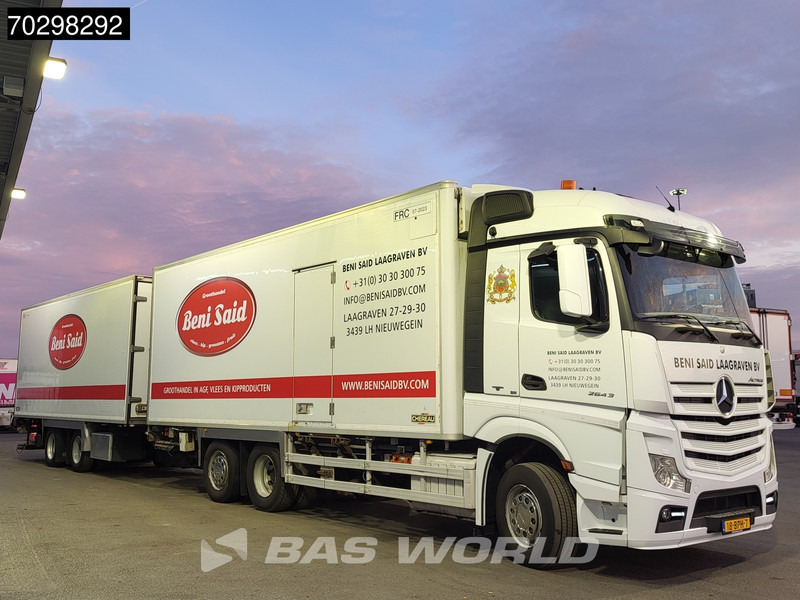 Mercedes-Benz Actros 2643 6X2 NL-Combi Frigoblock FB-FIL2 2tons Ladebordwand Retarder Automatic Xenon - Рефрижератор: фото 3 Mercedes-Benz Actros 2643 6X2 NL-Combi Frigoblock FB-FIL2 2tons Ladebordwand Retarder Automatic Xenon - Рефрижератор: фото 3