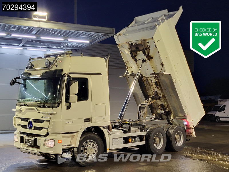 Mercedes-Benz Actros 2655 Actros 6X4 V8 Retarder Big-Axle Steelsuspension 11m3 Euro 5 - Самосвал: фото 1 Mercedes-Benz Actros 2655 Actros 6X4 V8 Retarder Big-Axle Steelsuspension 11m3 Euro 5 - Самосвал: фото 1