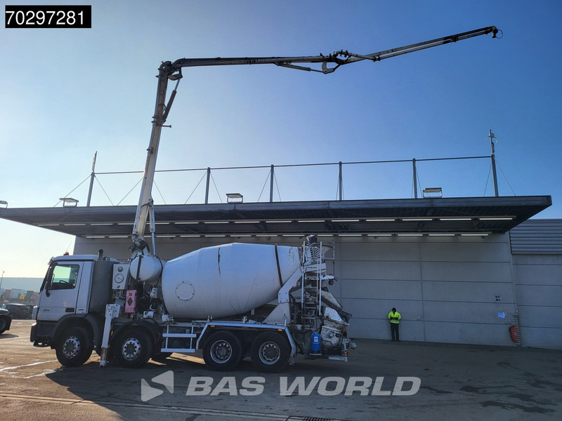 Mercedes-Benz Actros 3241 8X4 7m3 MECBO MB24L/100-BZ Mixer Steelsuspension Automatic Euro 5 - Автобетоносмеситель: фото 5 Mercedes-Benz Actros 3241 8X4 7m3 MECBO MB24L/100-BZ Mixer Steelsuspension Automatic Euro 5 - Автобетоносмеситель: фото 5