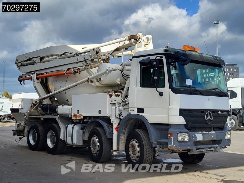 Mercedes-Benz Actros 3241 8X4 7m3 Putzmeister TMM 21-3 Mixer Big-Axle Steelsuspension 3-Pedals Euro 4 - Автобетоносмеситель: фото 3 Mercedes-Benz Actros 3241 8X4 7m3 Putzmeister TMM 21-3 Mixer Big-Axle Steelsuspension 3-Pedals Euro 4 - Автобетоносмеситель: фото 3
