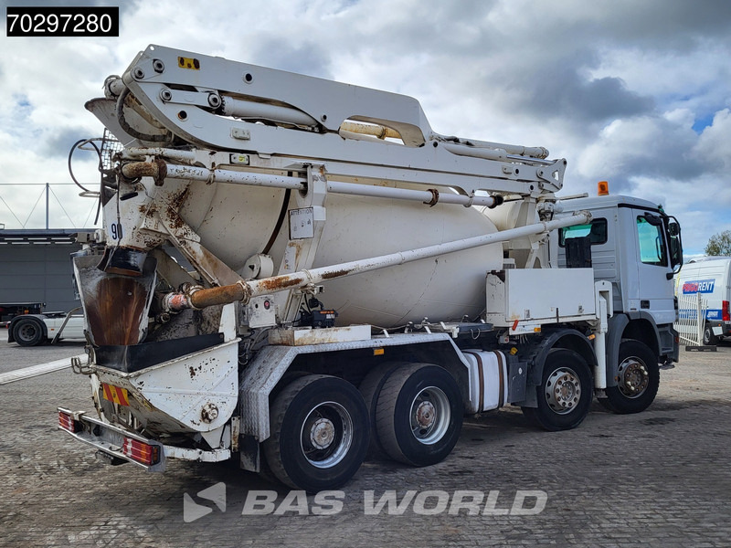 Mercedes-Benz Actros 3241 8X4 7m3 Putzmeister TMM 21-3 Retarder Big-Axle 3-Pedals Steelsuspension Euro 4 - Автобетоносмеситель: фото 5 Mercedes-Benz Actros 3241 8X4 7m3 Putzmeister TMM 21-3 Retarder Big-Axle 3-Pedals Steelsuspension Euro 4 - Автобетоносмеситель: фото 5