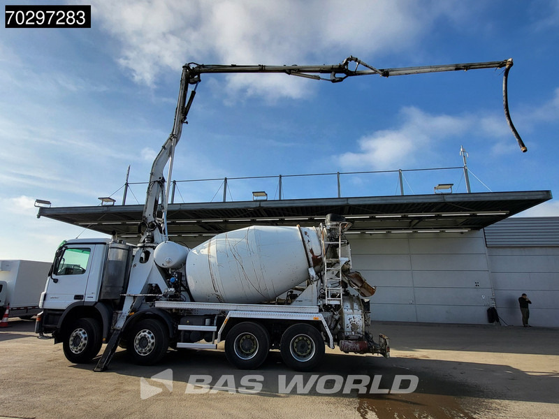 Mercedes-Benz Actros 3241 8X4 Mecbo M3-23.3/100-BZ 7m3 PUMI Big-Axle Steelsuspension Automatic Euro 4 - Автобетоносмеситель: фото 2 Mercedes-Benz Actros 3241 8X4 Mecbo M3-23.3/100-BZ 7m3 PUMI Big-Axle Steelsuspension Automatic Euro 4 - Автобетоносмеситель: фото 2
