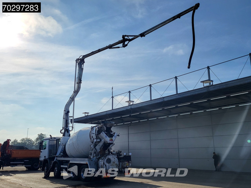 Mercedes-Benz Actros 3241 8X4 Mecbo M3-23.3/100-BZ 7m3 PUMI Big-Axle Steelsuspension Automatic Euro 4 - Автобетоносмеситель: фото 5 Mercedes-Benz Actros 3241 8X4 Mecbo M3-23.3/100-BZ 7m3 PUMI Big-Axle Steelsuspension Automatic Euro 4 - Автобетоносмеситель: фото 5