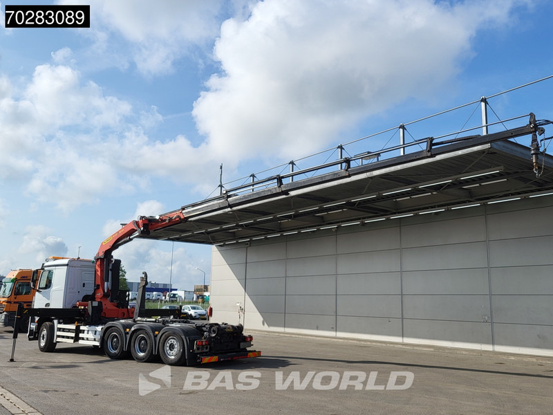 Mercedes-Benz Actros 3245 Actros 8X4 Palfinger PK22002 EH Crane 17tons hooklift Big-Axle Lift+Lenkachse Navi Euro 6 - Крюковой мультилифт, Автоманипулятор: фото 2 Mercedes-Benz Actros 3245 Actros 8X4 Palfinger PK22002 EH Crane 17tons hooklift Big-Axle Lift+Lenkachse Navi Euro 6 - Крюковой мультилифт, Автоманипулятор: фото 2