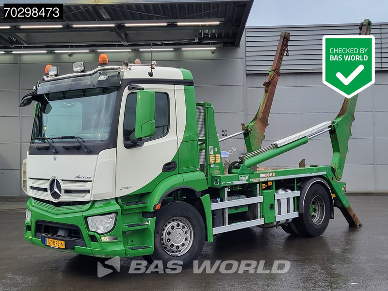 Mercedes-Benz Antos 2135 4X2 NL-Truck APK 14Tons Hyva Lift Skiploader Automatic Euro 6 - Портальный бункеровоз: фото 1 Mercedes-Benz Antos 2135 4X2 NL-Truck APK 14Tons Hyva Lift Skiploader Automatic Euro 6 - Портальный бункеровоз: фото 1