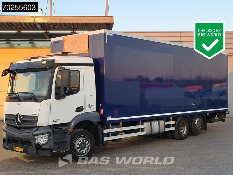 Mercedes-Benz Antos 2533 6X2 26.5t NL-Truck 2000kg Ladebordwand Lift+Steering Axle Automatic EURO6 - Грузовик с закрытым кузовом: фото 1 Mercedes-Benz Antos 2533 6X2 26.5t NL-Truck 2000kg Ladebordwand Lift+Steering Axle Automatic EURO6 - Грузовик с закрытым кузовом: фото 1