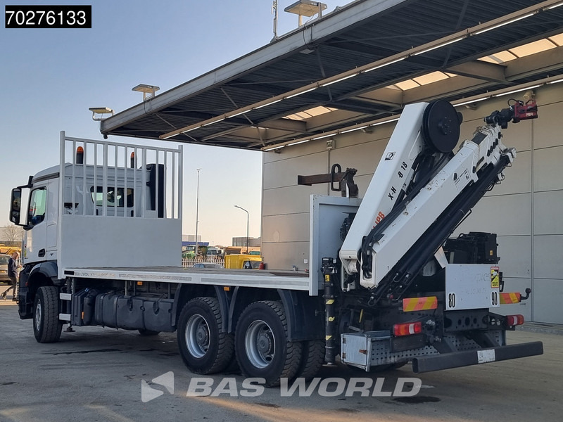 Грузовик бортовой/ Платформа, Автоманипулятор Mercedes-Benz Arocs 2636 6X4 HIAB X-HIDUO 188 ES-S Crane Kran Big axle Euro 6: фото 8
