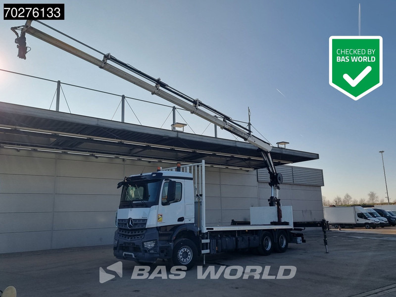 Mercedes-Benz Arocs 2636 6X4 HIAB X-HIDUO 188 ES-S Crane Kran Big axle Euro 6 - Грузовик бортовой/ Платформа, Автоманипулятор: фото 1 Mercedes-Benz Arocs 2636 6X4 HIAB X-HIDUO 188 ES-S Crane Kran Big axle Euro 6 - Грузовик бортовой/ Платформа, Автоманипулятор: фото 1