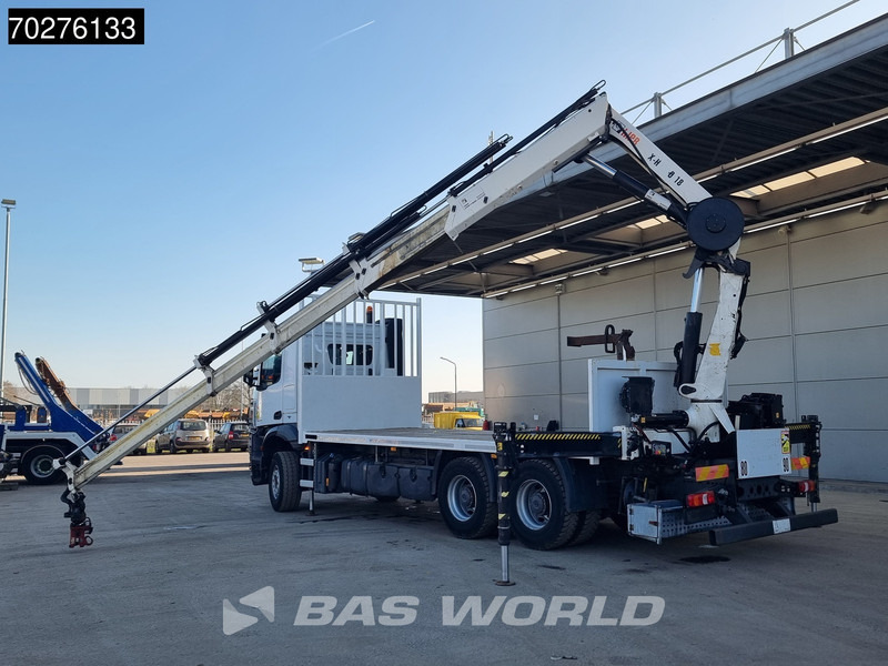Грузовик бортовой/ Платформа, Автоманипулятор Mercedes-Benz Arocs 2636 6X4 HIAB X-HIDUO 188 ES-S Crane Kran Big axle Euro 6: фото 6