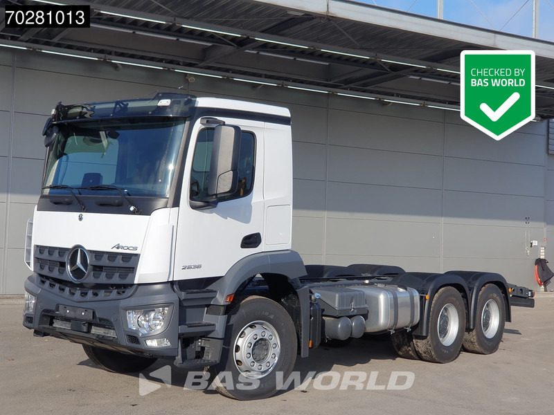 Mercedes-Benz Arocs 2636 6X4 NEW chassis Flywheel PTO Big-Axle Automatic Steelsuspension Euro 6 - Грузовик-шасси: фото 1 Mercedes-Benz Arocs 2636 6X4 NEW chassis Flywheel PTO Big-Axle Automatic Steelsuspension Euro 6 - Грузовик-шасси: фото 1