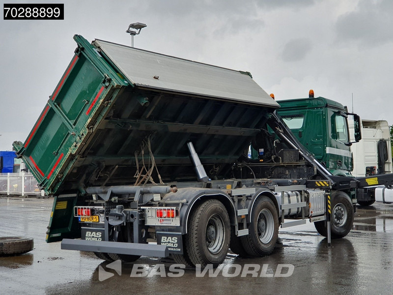 Самосвал, Автоманипулятор Mercedes-Benz Arocs 3342 Arocs 6X6 NL-Truck HMF 1643 Z-Crane Kran Steering Axle Big-Axle Euro 6: фото 12