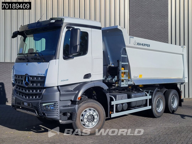 Mercedes-Benz Arocs 3345 6X4 NEW! 18m3 KH-Kipper Automatic Full Steel suspension Big-Axle Euro 3 - Самосвал: фото 1 Mercedes-Benz Arocs 3345 6X4 NEW! 18m3 KH-Kipper Automatic Full Steel suspension Big-Axle Euro 3 - Самосвал: фото 1