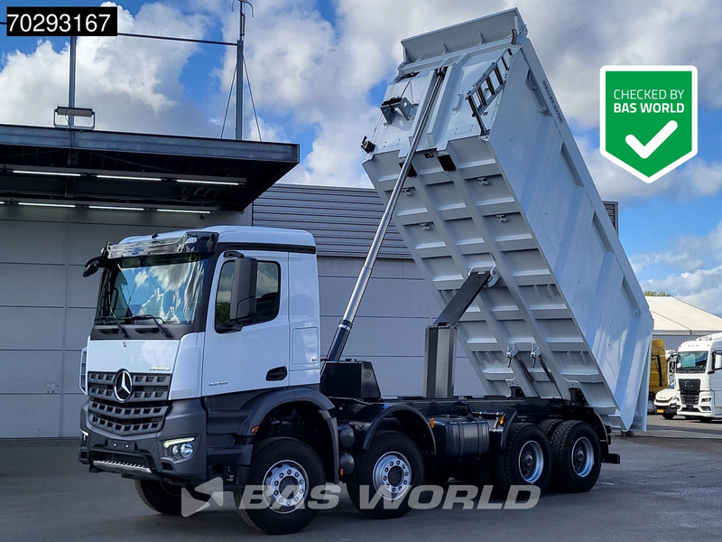 Mercedes-Benz Arocs 4145 8X4 New! 22m3 Meiller Kipper Big-Axle Steelsuspension Manual Euro 3 - Самосвал: фото 1 Mercedes-Benz Arocs 4145 8X4 New! 22m3 Meiller Kipper Big-Axle Steelsuspension Manual Euro 3 - Самосвал: фото 1