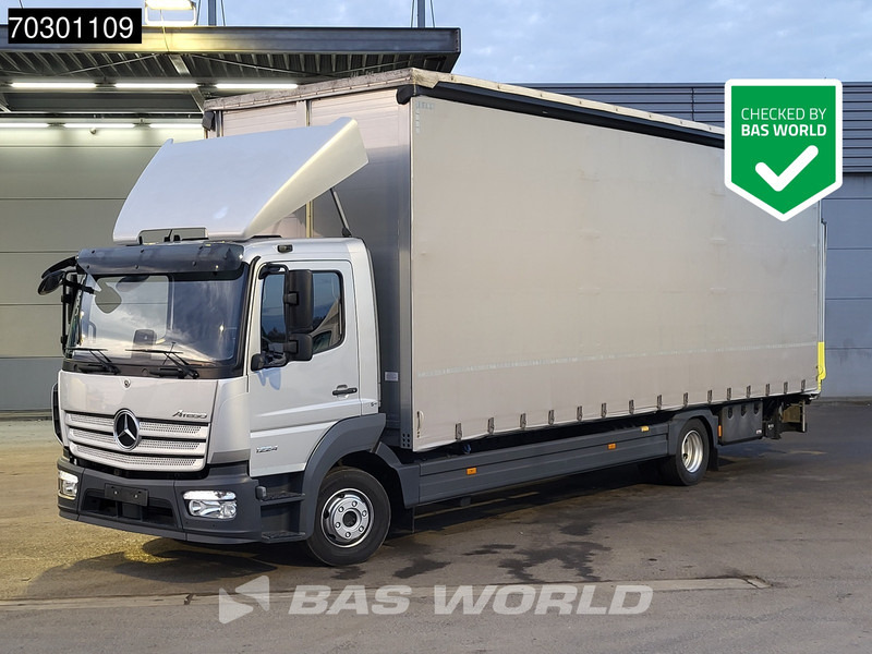 Mercedes-Benz Atego 1224 4X2 280cm height curtainsider 1500kg Tailgate Automatic Euro 6 - Тентованный грузовик: фото 1 Mercedes-Benz Atego 1224 4X2 280cm height curtainsider 1500kg Tailgate Automatic Euro 6 - Тентованный грузовик: фото 1