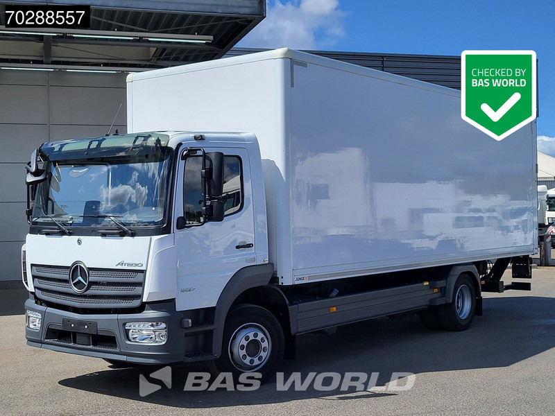 Mercedes-Benz Atego 1527 4X2 15tonner LOW Mileage! 1500kg Ladebordwand Automatic Euro 6 - Грузовик с закрытым кузовом: фото 1 Mercedes-Benz Atego 1527 4X2 15tonner LOW Mileage! 1500kg Ladebordwand Automatic Euro 6 - Грузовик с закрытым кузовом: фото 1