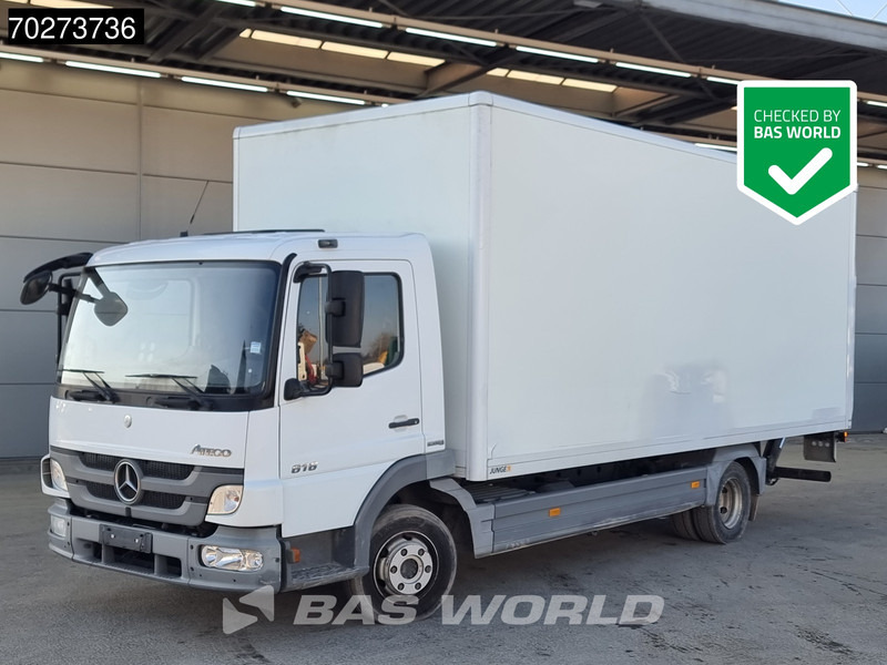 Mercedes-Benz Atego 816 4X2 8tonner Manual Ladebordwand Euro 5 - Грузовик с закрытым кузовом: фото 1 Mercedes-Benz Atego 816 4X2 8tonner Manual Ladebordwand Euro 5 - Грузовик с закрытым кузовом: фото 1