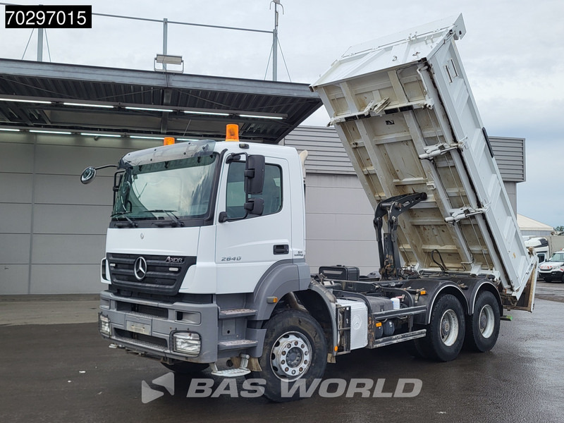 Mercedes-Benz Axor 2640 6X4 10m3 Meiller Tipper Steelsuspension Manual Euro 4 - Самосвал: фото 1 Mercedes-Benz Axor 2640 6X4 10m3 Meiller Tipper Steelsuspension Manual Euro 4 - Самосвал: фото 1
