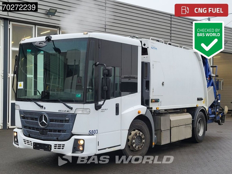 Mercedes-Benz Econic 1830 4X2 CNG! Engine 13m3 NTM KGLS-HL Big-Axle Euro 6 - Мусоровоз: фото 1 Mercedes-Benz Econic 1830 4X2 CNG! Engine 13m3 NTM KGLS-HL Big-Axle Euro 6 - Мусоровоз: фото 1