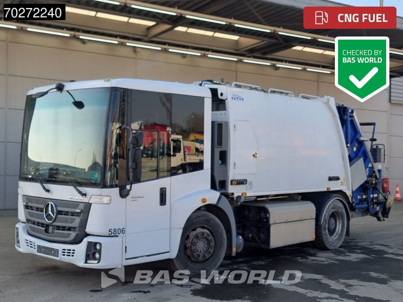 Mercedes-Benz Econic 4X2 CNG! Engine 13m3 NTM KGLS-HL Big-Axle Euro 6 - Мусоровоз: фото 1 Mercedes-Benz Econic 4X2 CNG! Engine 13m3 NTM KGLS-HL Big-Axle Euro 6 - Мусоровоз: фото 1