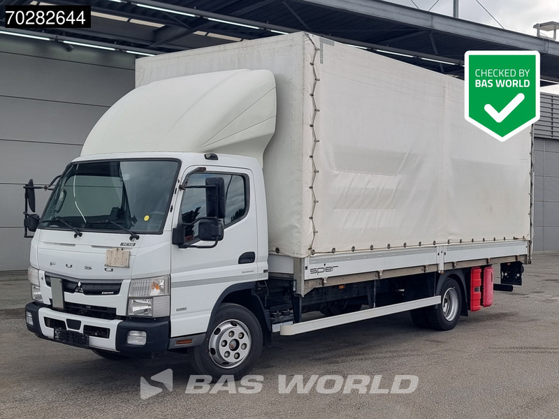 Mitsubishi 7C18 4X2 1000kg Ladebordwand Automatic Euro 6 - Тентованный грузовик: фото 1 Mitsubishi 7C18 4X2 1000kg Ladebordwand Automatic Euro 6 - Тентованный грузовик: фото 1
