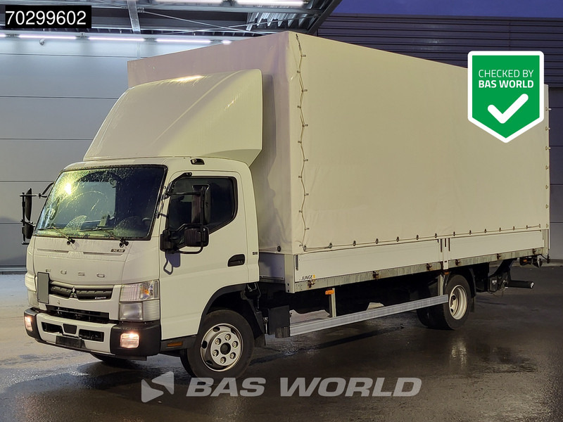 Mitsubishi Canter 7C18 4X2 7.5tonner 1000kg Ladebordwand Automatic Euro 6 - Тентованный грузовик: фото 1 Mitsubishi Canter 7C18 4X2 7.5tonner 1000kg Ladebordwand Automatic Euro 6 - Тентованный грузовик: фото 1