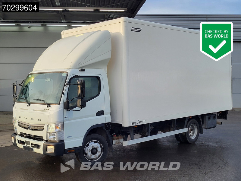 Mitsubishi Fuso 7C15 4X2 7.5tonner Manual 1000kg Ladebordwand Euro 6 - Грузовик с закрытым кузовом: фото 1 Mitsubishi Fuso 7C15 4X2 7.5tonner Manual 1000kg Ladebordwand Euro 6 - Грузовик с закрытым кузовом: фото 1