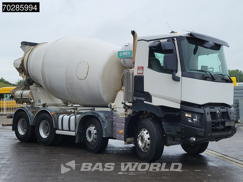 Renault C 430 8X4 9m3 IMER Mixer Big-Axle Steelsuspension Automatic Euro 6 - Автобетоносмеситель: фото 3 Renault C 430 8X4 9m3 IMER Mixer Big-Axle Steelsuspension Automatic Euro 6 - Автобетоносмеситель: фото 3