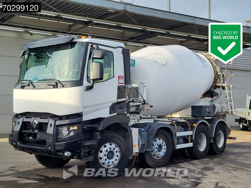 Renault C 430 8X4 9m3 Imer LT9-7H Mixer Big-Axle Steelsuspension Automatic Euro 6 - Автобетоносмеситель: фото 1 Renault C 430 8X4 9m3 Imer LT9-7H Mixer Big-Axle Steelsuspension Automatic Euro 6 - Автобетоносмеситель: фото 1