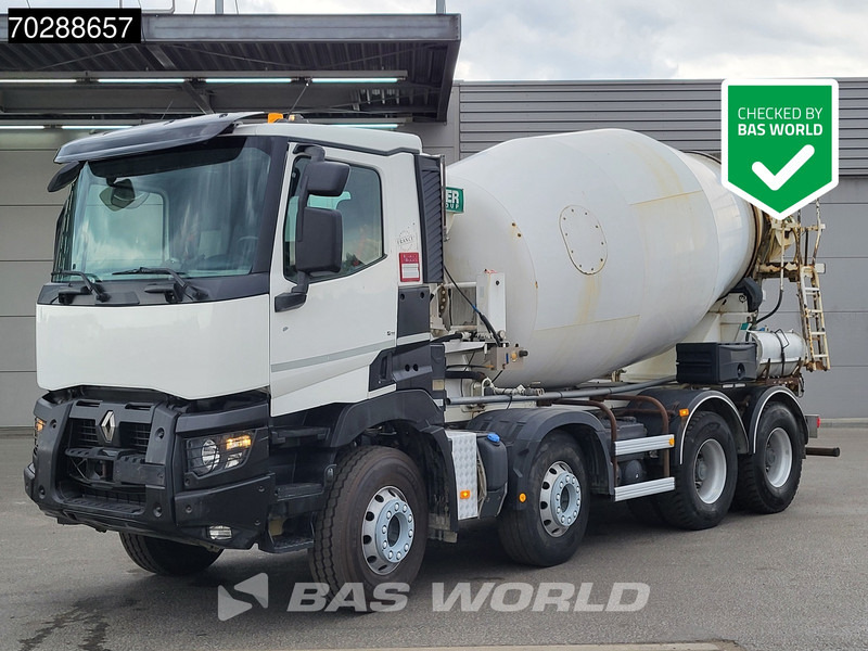 Renault C 430 8X4 9m3 Imer Steelsuspension Big-Axle Automatic Euro 6 - Автобетоносмеситель: фото 1 Renault C 430 8X4 9m3 Imer Steelsuspension Big-Axle Automatic Euro 6 - Автобетоносмеситель: фото 1