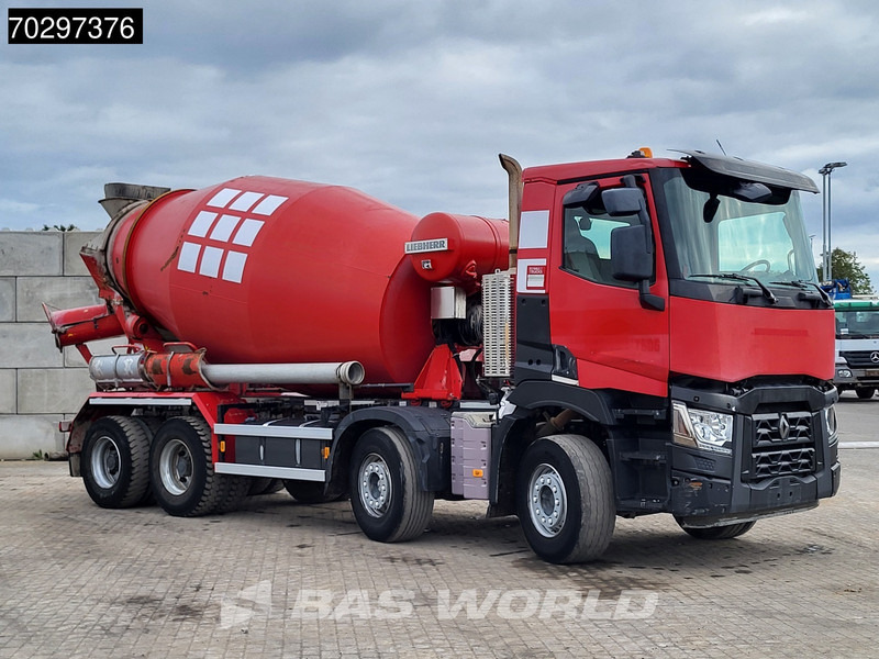 Renault C 430 8X4 9m3 Liebherr Mixer Steelsuspension Big-Axle Euro 6 - Автобетоносмеситель: фото 3 Renault C 430 8X4 9m3 Liebherr Mixer Steelsuspension Big-Axle Euro 6 - Автобетоносмеситель: фото 3
