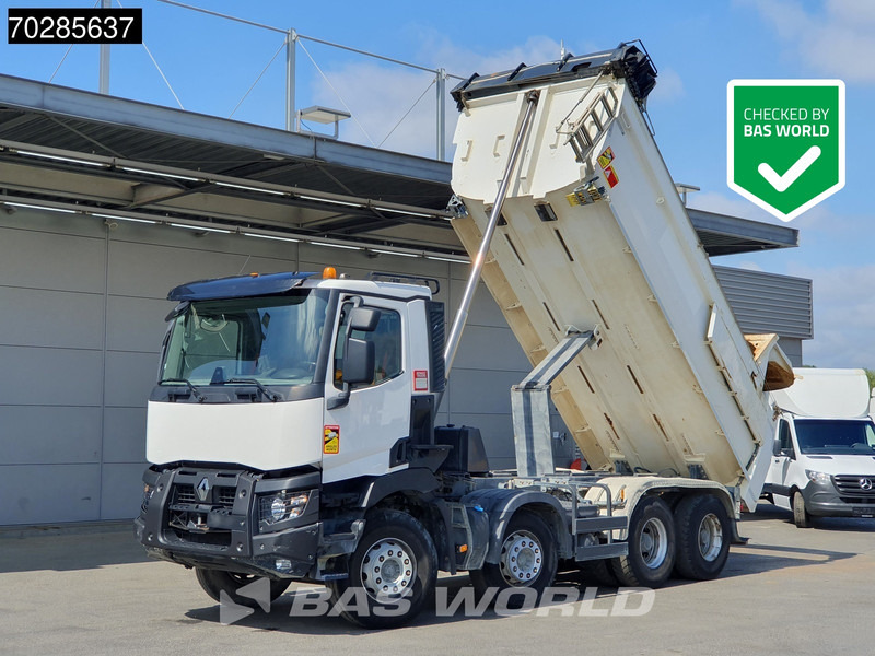 Renault C 460 8X4 15m3 Meiller Tipper Steelsuspension Automatic BigAxle Euro 6 - Самосвал: фото 1 Renault C 460 8X4 15m3 Meiller Tipper Steelsuspension Automatic BigAxle Euro 6 - Самосвал: фото 1
