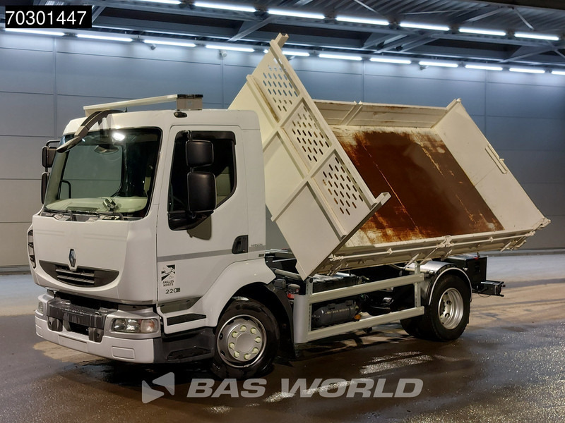 Renault Midlum 220 4X2 3-way tipper Manual Steel suspension Telma Retarder Euro 5 - Самосвал: фото 3 Renault Midlum 220 4X2 3-way tipper Manual Steel suspension Telma Retarder Euro 5 - Самосвал: фото 3
