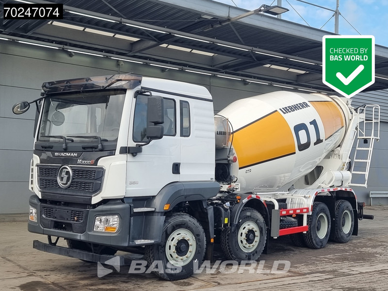 SHACMAN M3000 S 8X4 NEW! 8m3 Liebherr Mixer Big-Axle Steelsuspension - Автобетоносмеситель: фото 1 SHACMAN M3000 S 8X4 NEW! 8m3 Liebherr Mixer Big-Axle Steelsuspension - Автобетоносмеситель: фото 1