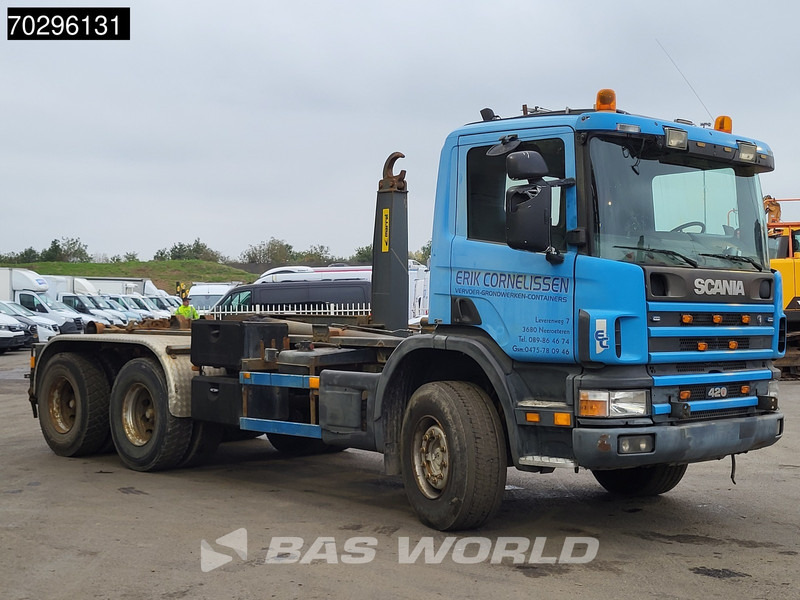 Scania 420 6X4 20tons Marrel THM 20000 Manual Retarder Steelsuspension Euro 3 - Крюковой мультилифт: фото 3 Scania 420 6X4 20tons Marrel THM 20000 Manual Retarder Steelsuspension Euro 3 - Крюковой мультилифт: фото 3