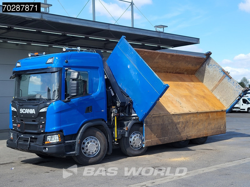 Scania G500 8X4 Hiab X-HIDUO 228 E-3 Crane Retarder Big-Axle Josset Menguy Tipper 14m3 Euro 6 - Самосвал, Автоманипулятор: фото 3 Scania G500 8X4 Hiab X-HIDUO 228 E-3 Crane Retarder Big-Axle Josset Menguy Tipper 14m3 Euro 6 - Самосвал, Автоманипулятор: фото 3