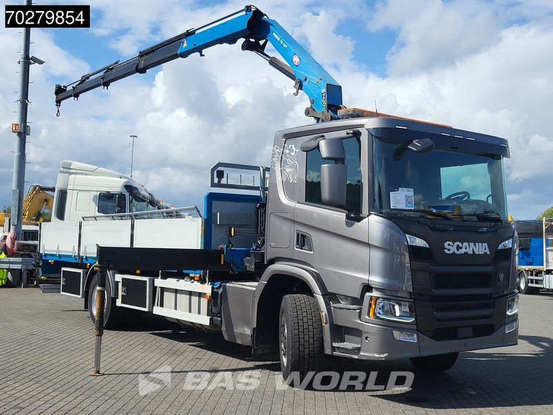 Scania P280 4X2 HMF 1420K-RC Kran Crane Automatic Euro 6 - Грузовик бортовой/ Платформа, Автоманипулятор: фото 3 Scania P280 4X2 HMF 1420K-RC Kran Crane Automatic Euro 6 - Грузовик бортовой/ Платформа, Автоманипулятор: фото 3