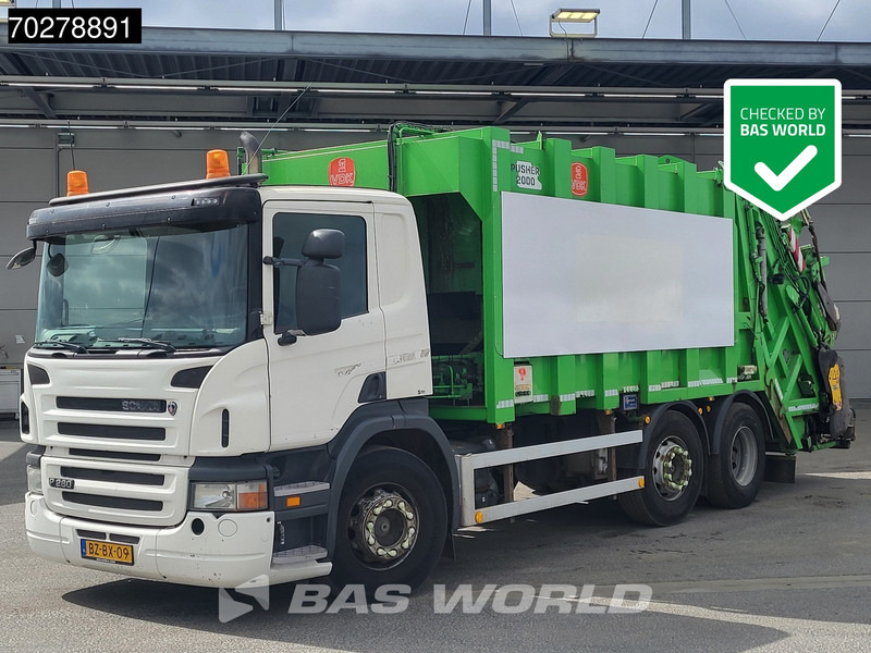 Scania P280 6X2 NL-Truck MOL Pusher 2000 Lift-Lenkachse Euro 5 - Мусоровоз: фото 1 Scania P280 6X2 NL-Truck MOL Pusher 2000 Lift-Lenkachse Euro 5 - Мусоровоз: фото 1
