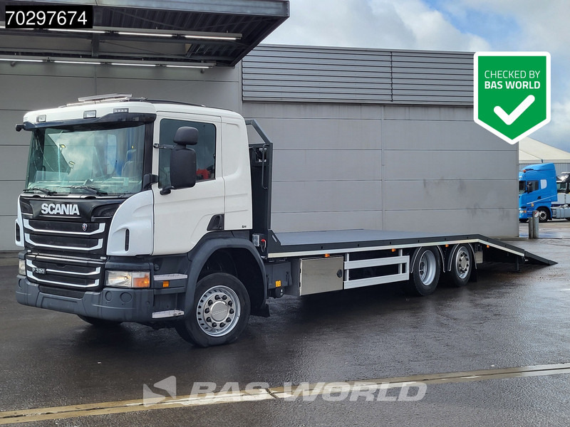 Scania P320 P 6X2 Machine transporter Winch Lift+Steering Axle Euro 6 - Автовоз: фото 1 Scania P320 P 6X2 Machine transporter Winch Lift+Steering Axle Euro 6 - Автовоз: фото 1
