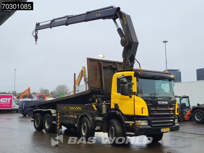 Scania P380 8X2 Palfinger PK32080 Crane Kran cable system Automatic Euro 3 - Тросовый мультилифт, Автоманипулятор: фото 3 Scania P380 8X2 Palfinger PK32080 Crane Kran cable system Automatic Euro 3 - Тросовый мультилифт, Автоманипулятор: фото 3