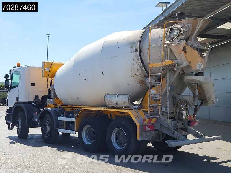 Scania P410 8X4 9m3 Liebherr mixer 3-Pedals Steering axle Big-Axle Euro 6 - Автобетоносмеситель: фото 2 Scania P410 8X4 9m3 Liebherr mixer 3-Pedals Steering axle Big-Axle Euro 6 - Автобетоносмеситель: фото 2