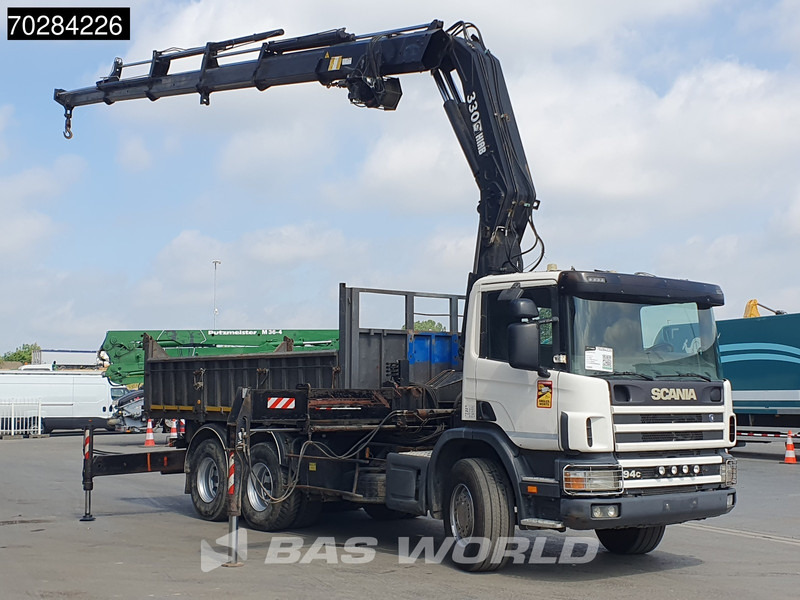Scania P94 6X4 Hiab 330-4 Kran Crane 9m3 tipper Manual Steelsuspension Euro 3 - Самосвал, Автоманипулятор: фото 3 Scania P94 6X4 Hiab 330-4 Kran Crane 9m3 tipper Manual Steelsuspension Euro 3 - Самосвал, Автоманипулятор: фото 3